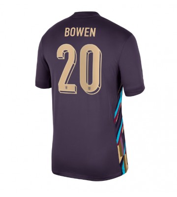 England Jarrod Bowen #20 Bortatröja EM 2024 Kortärmad